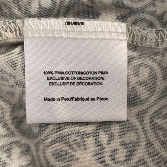 Tory Burch short sleeve top. - Picture 5 of 6